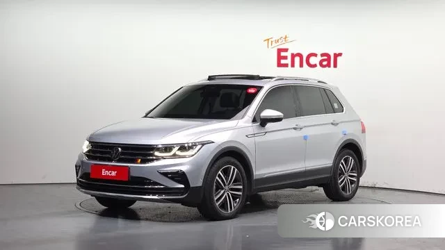 Volkswagen Tiguan second Generation 2022 Серебряный из Кореи