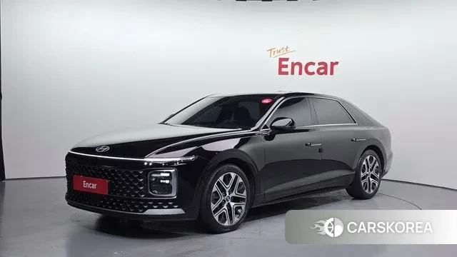 Hyundai Grandeur (GN7) 2023 Черный из Кореи