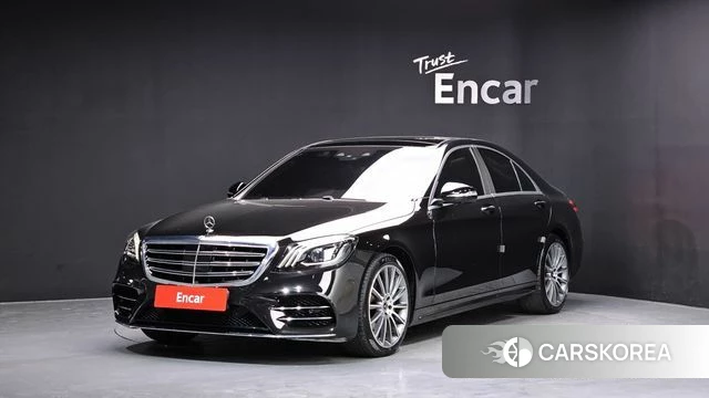 Mercedes-Benz S-Class W222 2018 Черный из Кореи