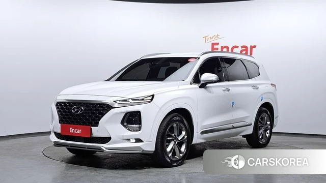 Hyundai Santa Fe TM 2018 Белый из Кореи