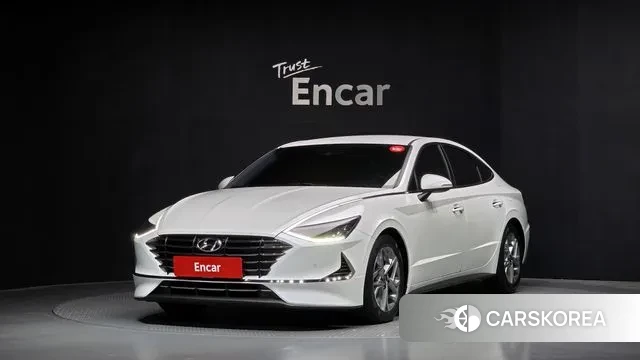 Hyundai Sonata (DN8) 2019 Белый из Кореи