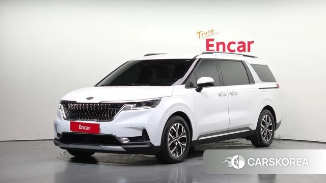 Kia Carnival 4th generation 2020 Белый из Кореи