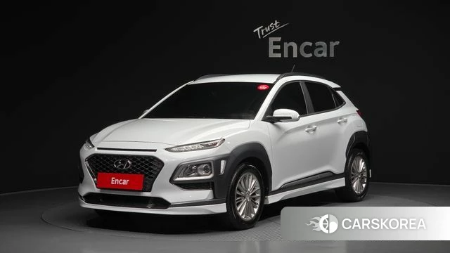 Hyundai Kona 2018 Белый из Кореи