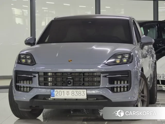 Porsche Cayenne (PO536) 2023 Серебристо-серый из Кореи