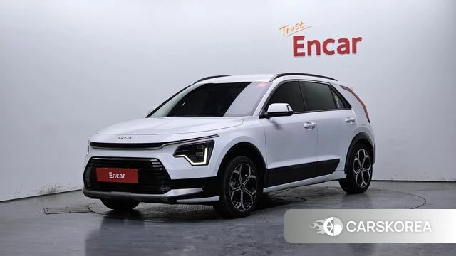 Kia Di Ol Nu Niro 2022 Белый из Кореи