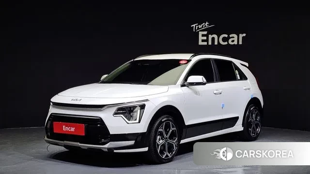 Kia Di Ol Nu Niro 2022 Белый из Кореи