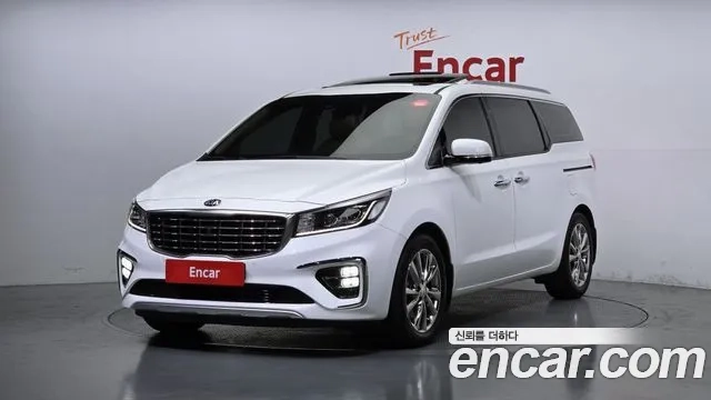 Kia The New Carnival 2018 Белый из Кореи