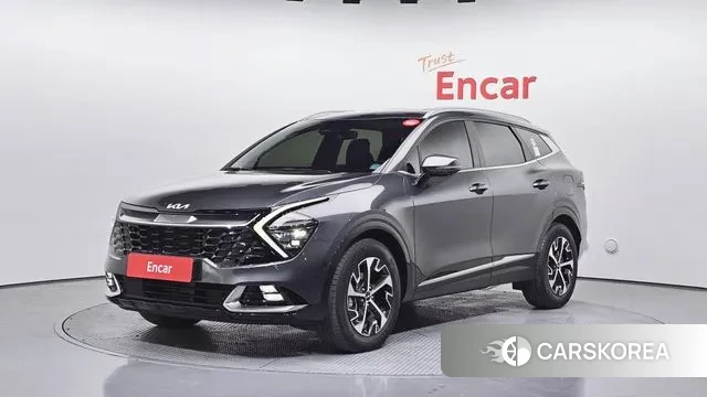 Kia Sportage 5th Generation Hybrid 2023 Серый из Кореи