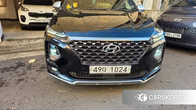 Hyundai Santa Fe TM 2019 Черный из Кореи