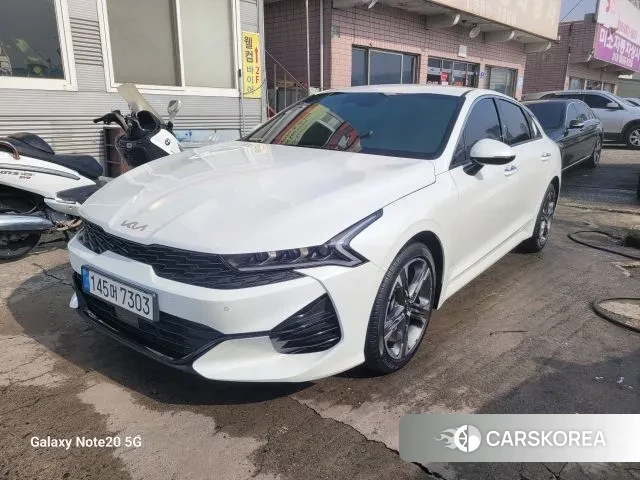 Kia K5 3rd generation 2023 Жемчужный цвет из Кореи