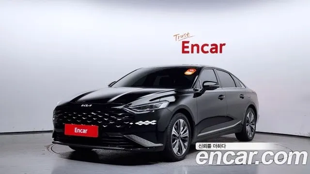 Kia K8 2021 Черный из Кореи