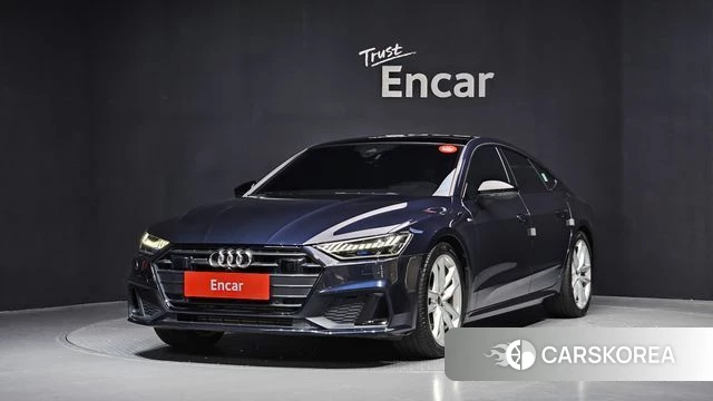 Audi A7 (4K) 2023 Синий из Кореи