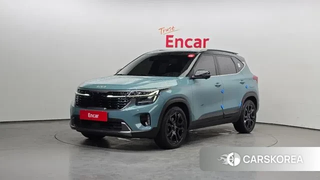 Kia The New Seltos 2023 Небесно-голубой из Кореи