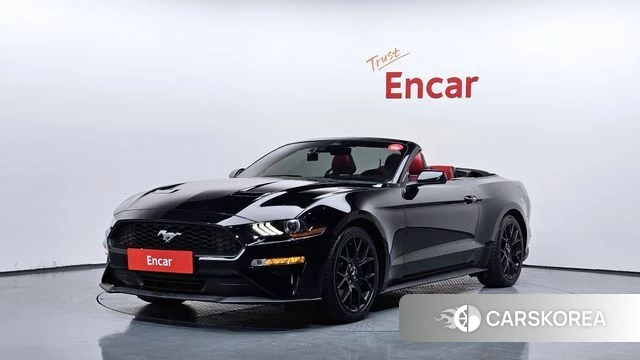 Ford Mustang 2021 Черный из Кореи