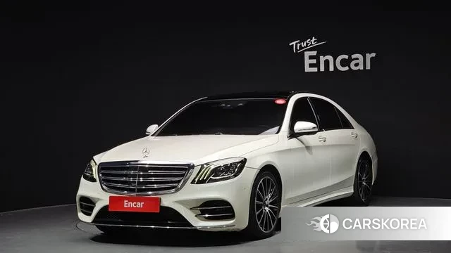 Mercedes-Benz S-Class W222 2020 Белый из Кореи