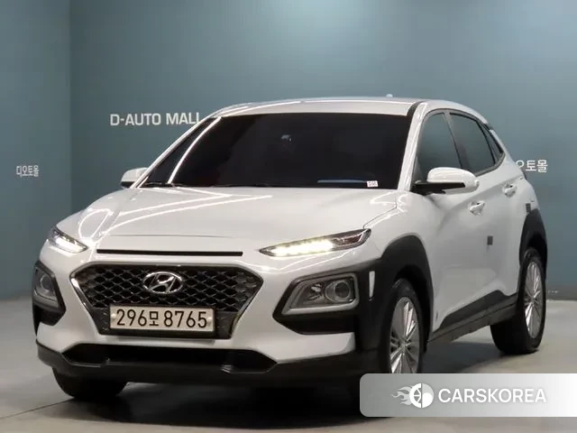 Hyundai Kona 2019 Белый из Кореи