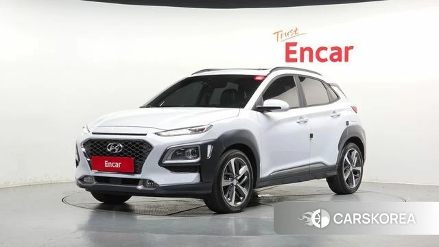 Hyundai Kona 2020 Белый из Кореи