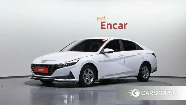 Hyundai Avante (CN7) 2020 Белый из Кореи