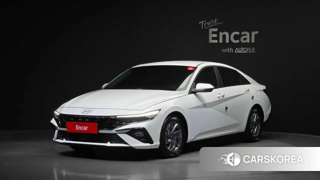 Hyundai The New Avante (CN7) 2024 Белый из Кореи