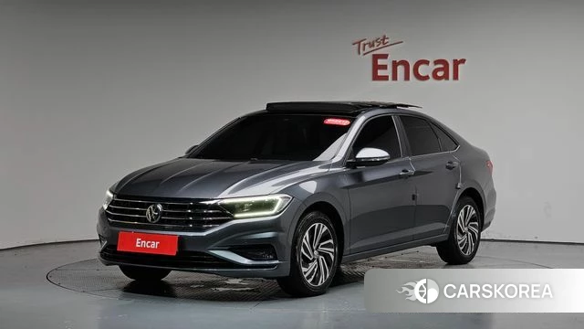 Volkswagen 7th Generation of Jetta 2021 Серый из Кореи