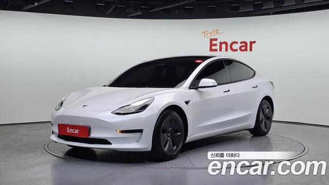 Tesla Model 3 2022 Белый из Кореи