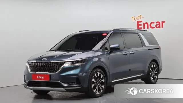 Kia Carnival 4th generation 2021 Синий из Кореи