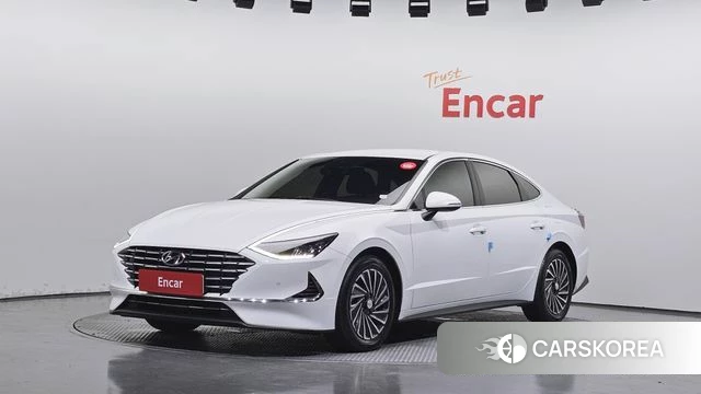 Hyundai Sonata Hybrid (DN8) 2022 Белый из Кореи