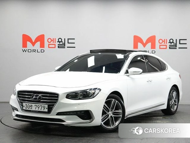 Hyundai Grandeur IG 2018 Белый из Кореи