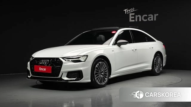 Audi A6 (C8) 2025 Белый из Кореи