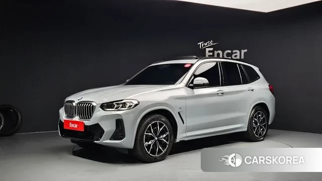BMW X3 (G01) 2024 Светло-серебряный цвет из Кореи