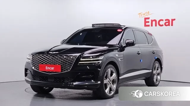 Genesis GV80 2021 Черный из Кореи