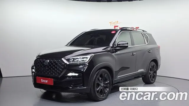 Ssangyong All New Rexton 2021 Черный из Кореи