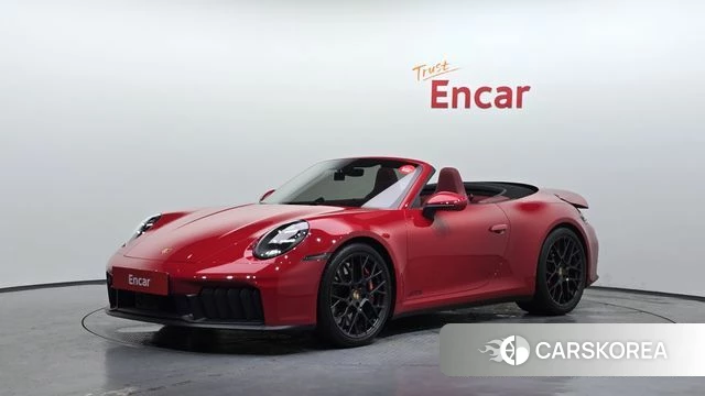 Porsche 911(992) 2025 Красный из Кореи