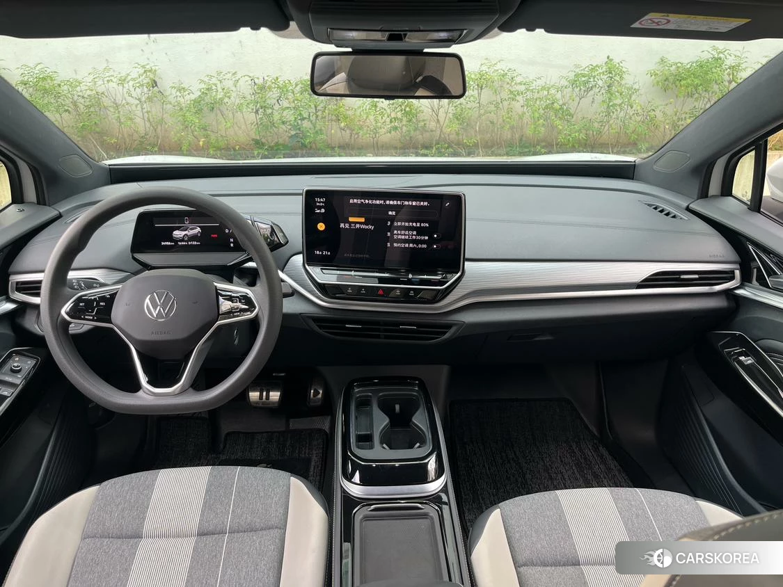 Volkswagen ID.4 CROZZ 2023 Белый из Китая