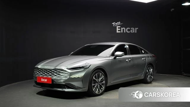 Kia K8 2021 Серебристо-серый из Кореи