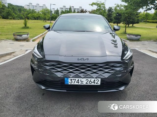 Kia K8 2021 Серый из Кореи
