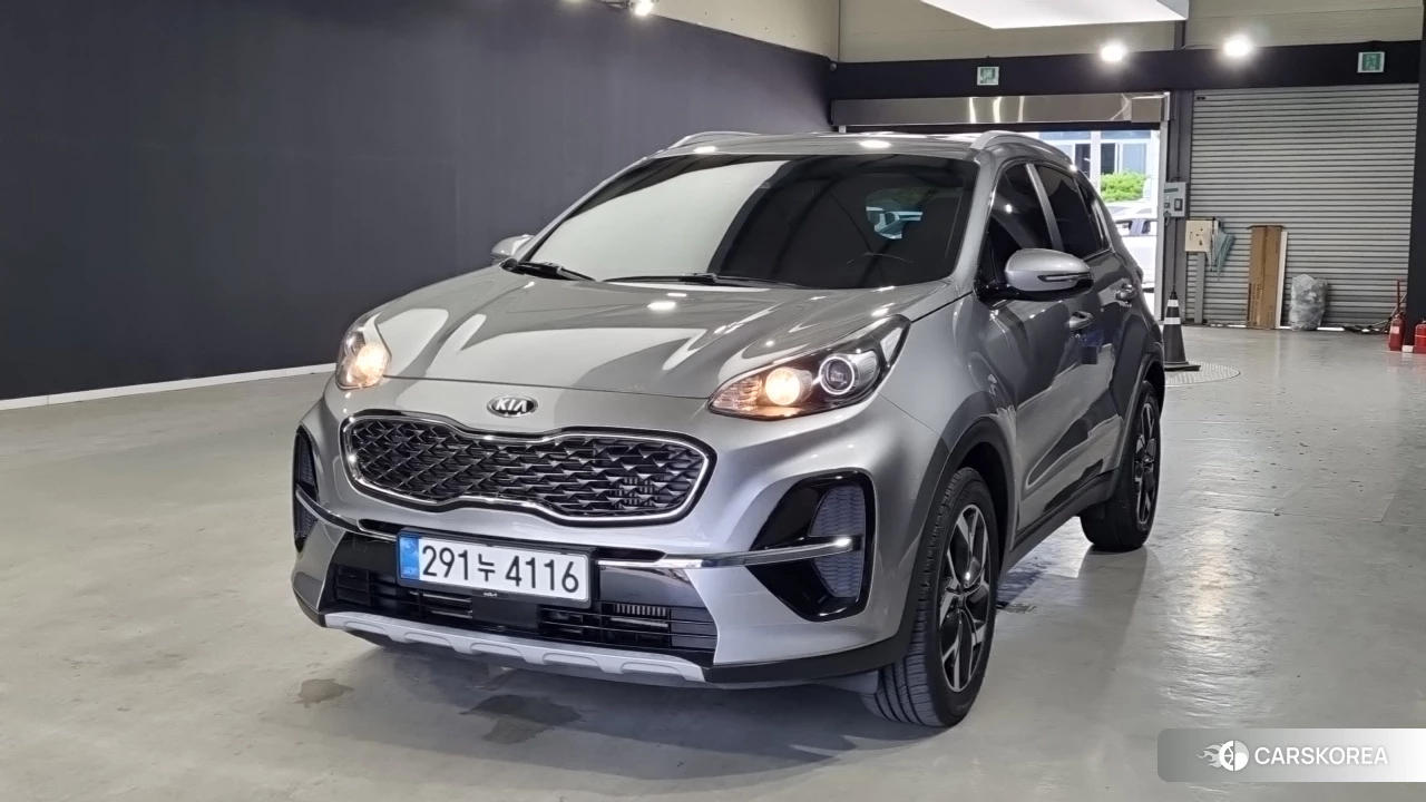 Kia Sportage The Bold 2020 Серый из Кореи