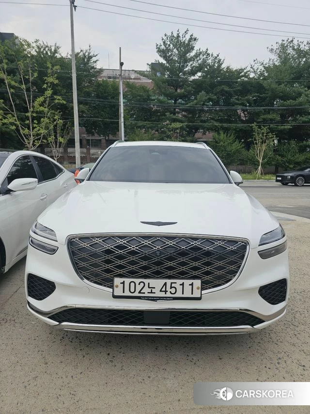 Genesis GV70 2021 Белый из Кореи