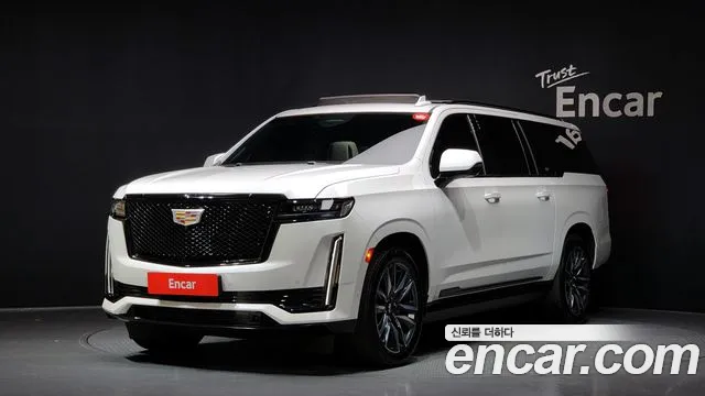 Cadillac Escalade 5th Generation 2023 Белый из Кореи