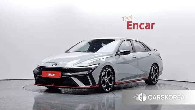 Hyundai The New Avante (CN7) 2024 Серебряный из Кореи