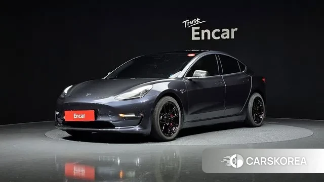 Tesla Model 3 2020 Серый из Кореи