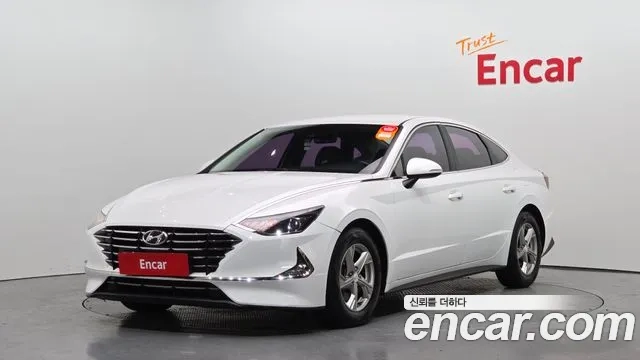 Hyundai Sonata (DN8) 2019 Белый из Кореи