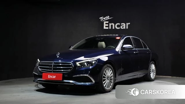 Mercedes-Benz E-Class W213 2021 Синий из Кореи