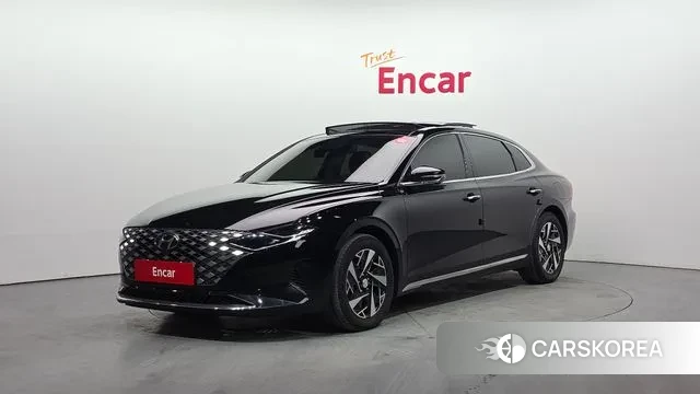 Hyundai The New Grandeur IG Hybrid 2021 Черный из Кореи