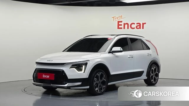 Kia Di Ol Nu Niro 2022 Белый из Кореи