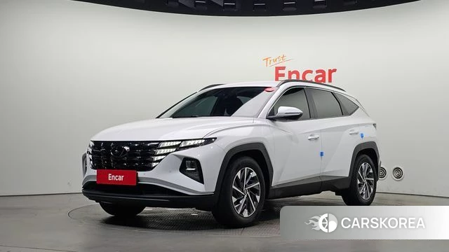 Hyundai Tucson (NX4) 2021 Белый из Кореи