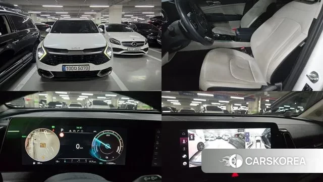 Kia Sportage 5th Generation Hybrid 2021 Белый из Кореи