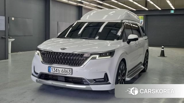Kia Carnival 4th generation 2021 Белый из Кореи