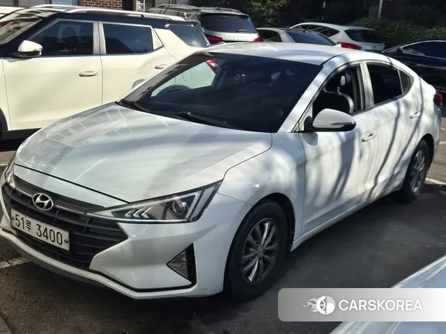 Hyundai The New Avante AD 2019 Белый из Кореи