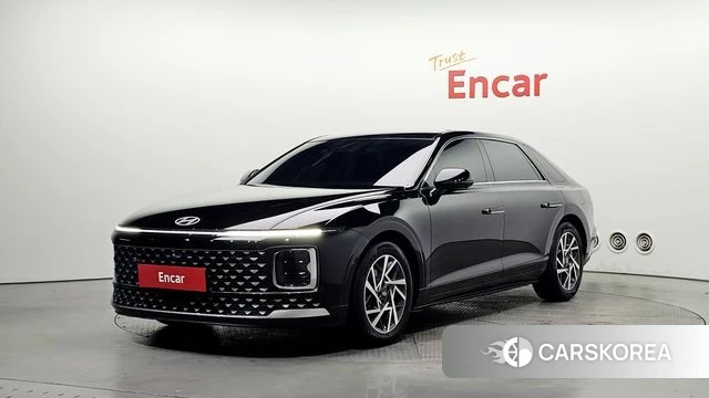 Hyundai Grandeur (GN7) 2022 Черный из Кореи